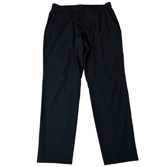 Fabletics The Only Pant Men's Large Black Performance Chino Stretch - Picture 1 of 9